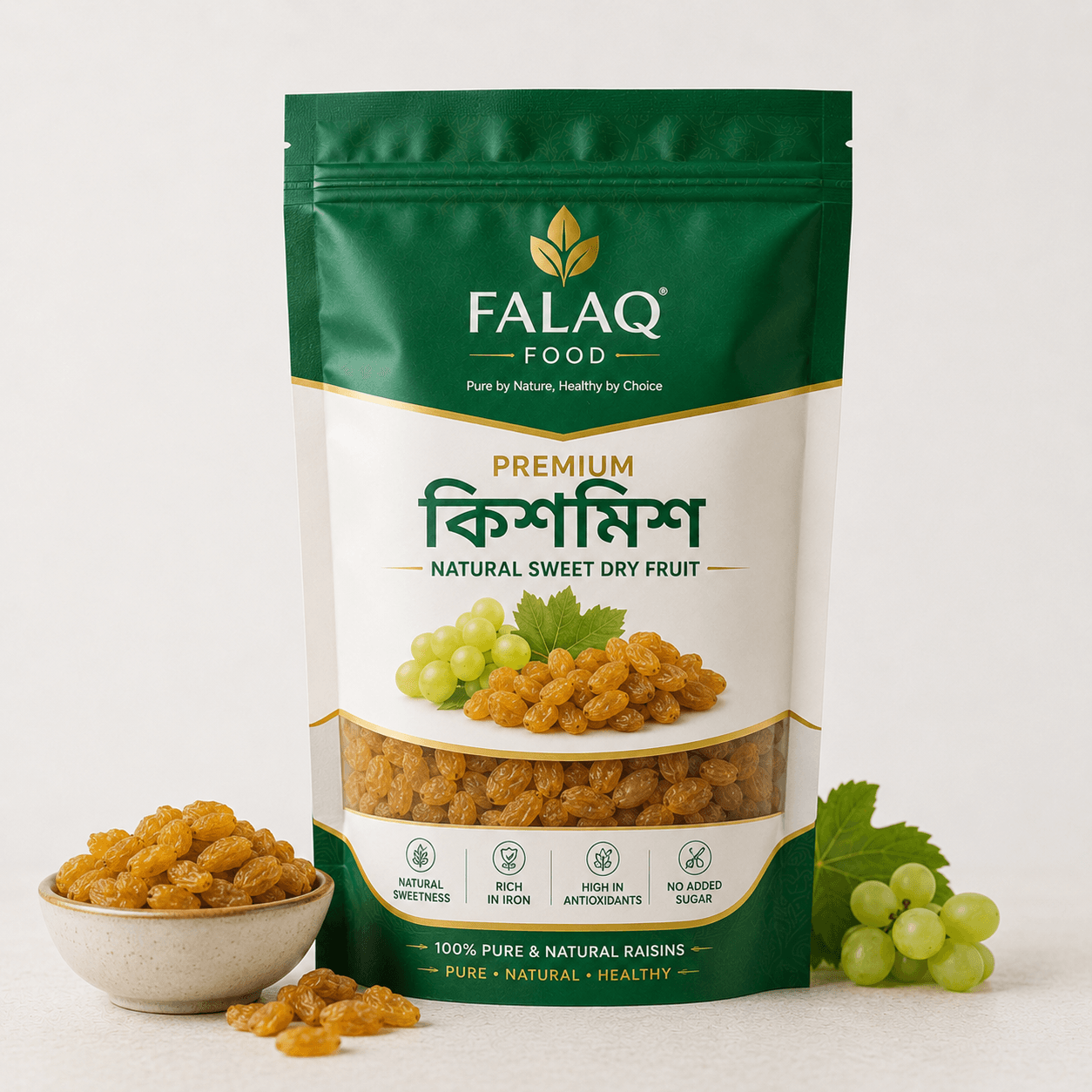 Premium কিশমিশ Natural Sweet Dry Fruit | Falaq Food